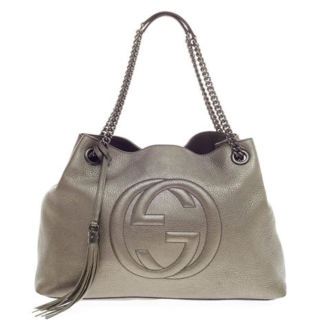 gucci detachable chain strap|gucci shoulder bag with chain.